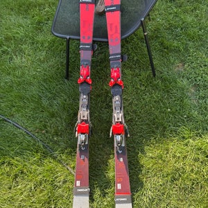 Women's Racing 157 cm Atomic Redster S9 Skis With Bindings Max Din 16 (Used)