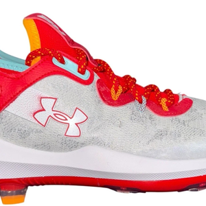Under Armour Baseball Metal Cleats Mens Size 7.5 Red Harper 8 Elite New
