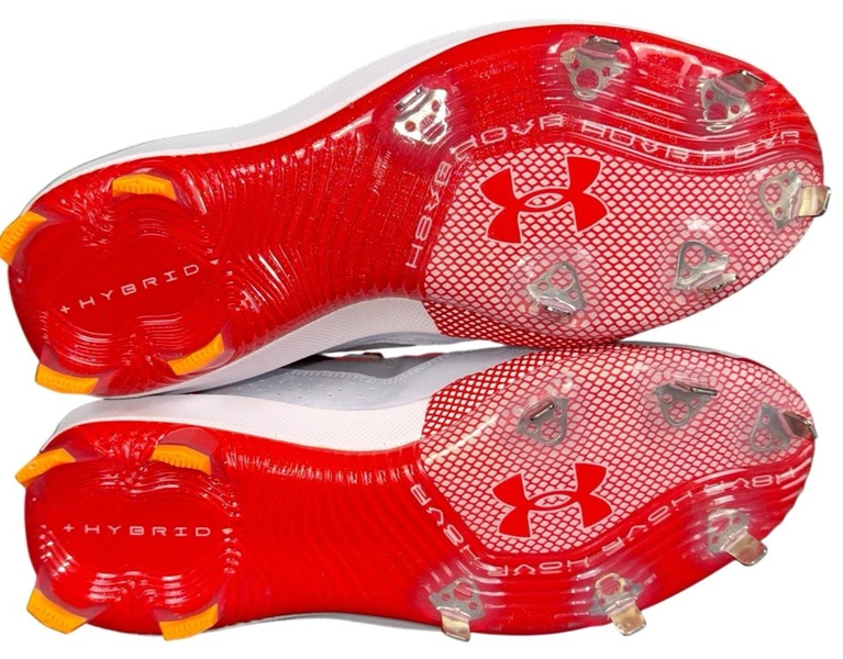 Under Armour Baseball Metal Cleats Mens Size 7.5 Red Harper 8 Elite New Under Armour Men main image 3