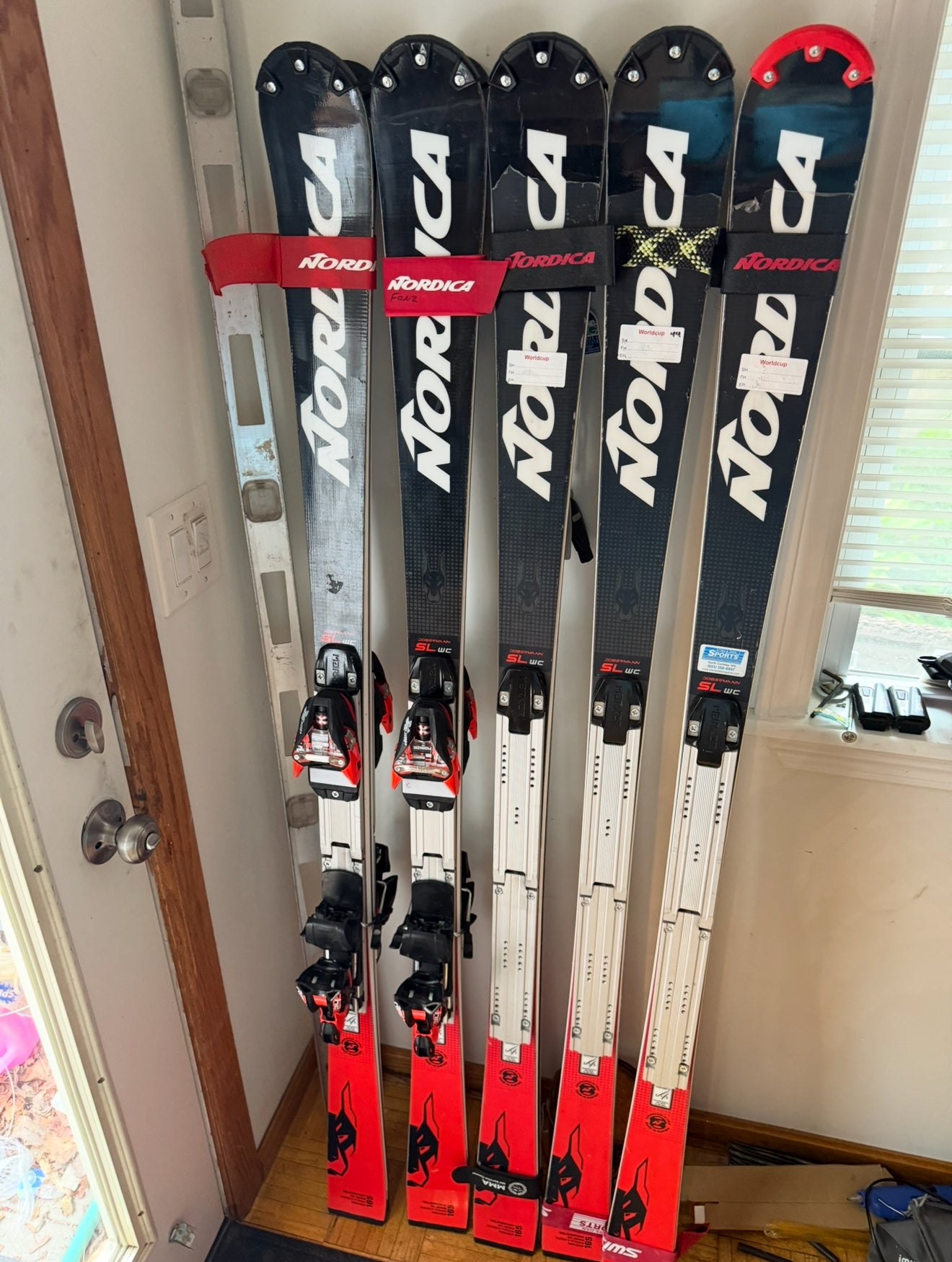 Nordica SL スキー 165cm - 2026 Nordica Dobermann FIS WC SL Skis 