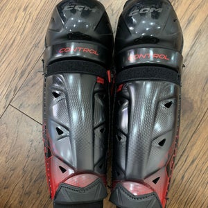 Junior CCM Control 12" Shin Pads (New)