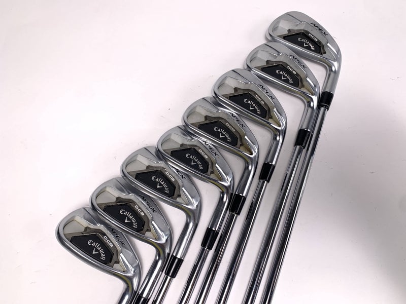 Callaway Apex DCB 21 Iron Set 4-PW+GW Project X LZ 6.5 125g Extra Stiff RH +.5''