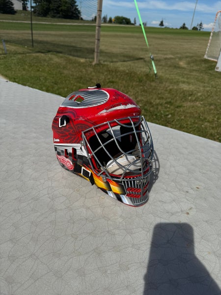 Redwings Street Hockey Goalie Helmet