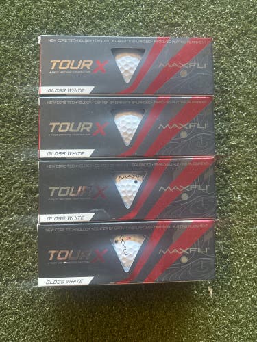Maxfli Tour x Balls 12 Pack (1 Dozen) (New)