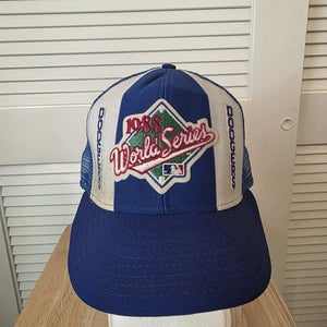 Vintage Los Angeles Dodgers 1988 Mesh Snapback Hat AJD L MLB