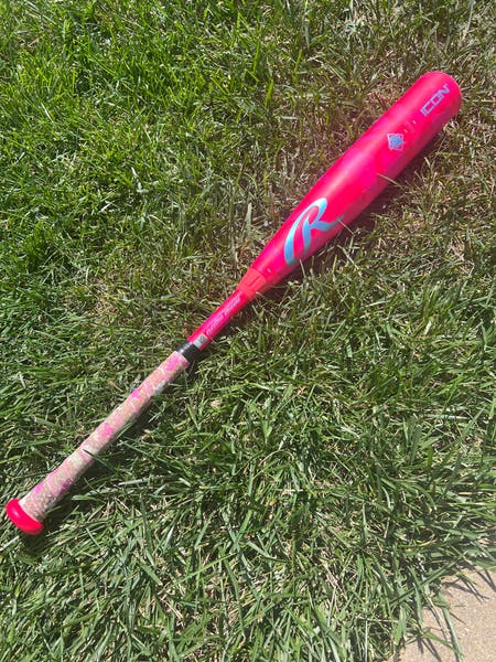Batte De Baseball Rawlings ICON USSSA 29" 19oz (-10) - Rose - Occasion