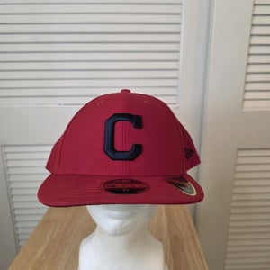 NWS Cleveland Indians Block C New Era 59fifty Low Profile 8 MLB