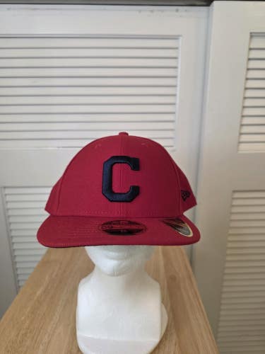 NWS Cleveland Indians Block C New Era 59fifty Low Profile 8 MLB