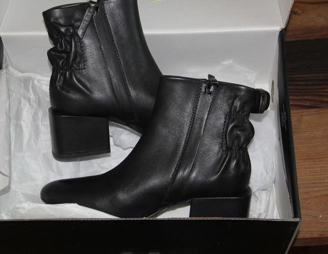NEW Diesel Jaynet Mab Women's Boots shoes Black Leather size US 7.5