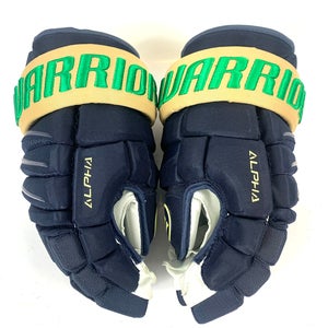 Vancouver Canucks Reverse Retro Warrior Alpha QX Gloves 14" (New)