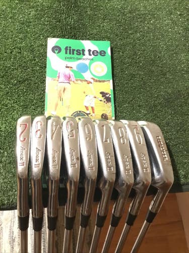 Ben Hogan Apex II Black Cameo Irons Set (2-PW) Regular Vector 3 Steel (-.25)