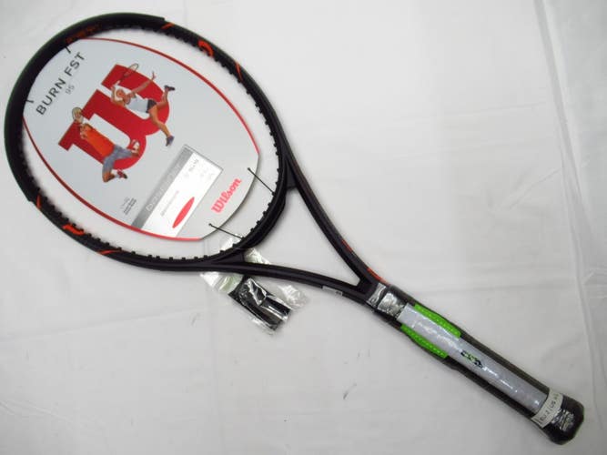 *NOS* WILSON BURN FST 95 TENNIS RACQUET (4 1/4) FROM A COLLECTOR