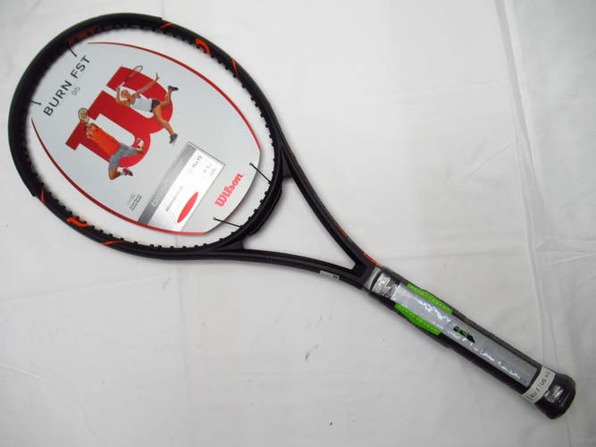 *NOS* WILSON BURN FST 95 TENNIS RACQUET (4 1/4) FROM A COLLECTOR