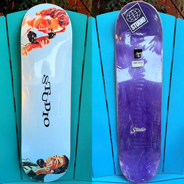 Studio Skateboards “Talk” Skateboard Deck 8.5” New In Shrink Wrap