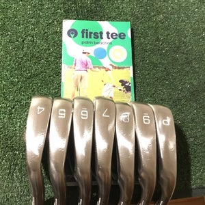 Mizuno JPX EZ Forged Irons Set (4-PW) Stiff S300 Dynamic Gold True Temper Steel