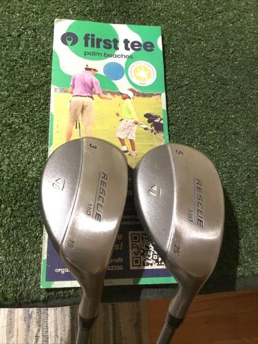 Taylormade Ladies Rescue Mid Hybrids Set (3H & 5H) M.A.S.2 50g Graphite *VGC*