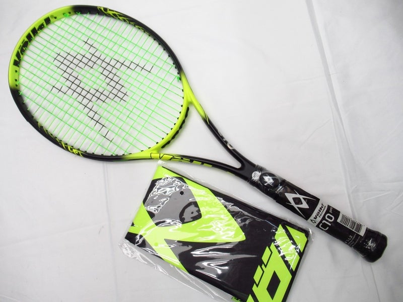 *NOS* VOLKL C10 PRO TENNIS RACQUET (4 1/4) W/ DRAWSTRING COVER. FROM A COLLECTOR