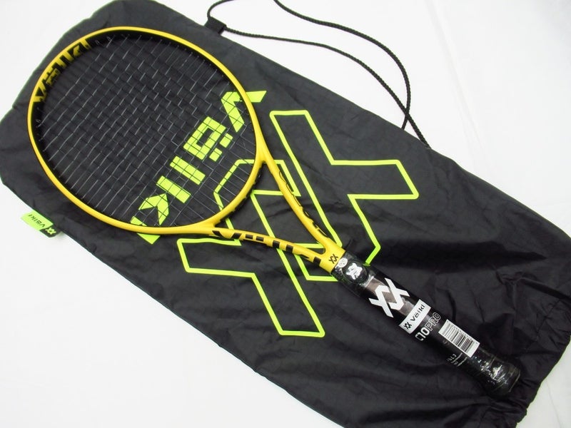 *NOS* VOLKL C10 PRO TENNIS RACQUET (4 3/8) W/ DRAWSTRING COVER. FROM A COLLECTOR