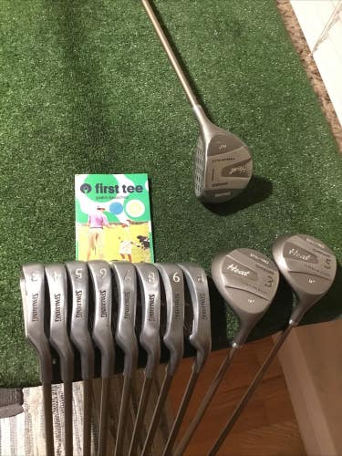 Spalding Ladies Heat Oversize Full Set (Driver, 3W, 5W, 3-PW) Ascent 2 Graphite
