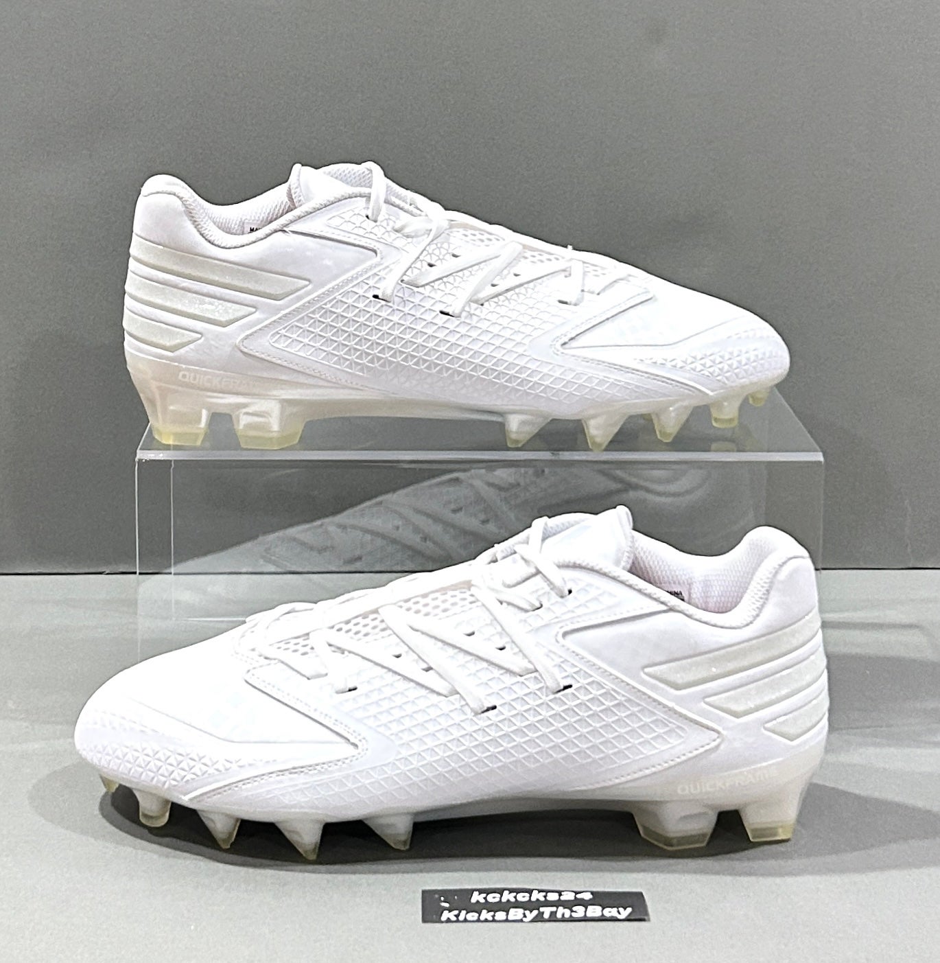 white football cleats size 11.5