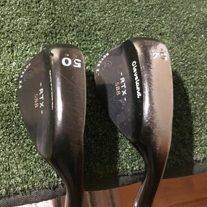 Cleveland RTX 588 Rotex 2.0 Wedge Set (50* GW & 54* SW) Wedge Flex Steel Shafts