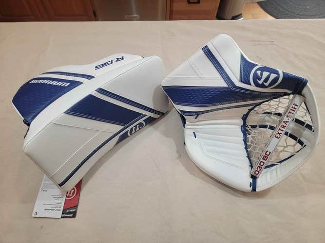 New Warrior E+ G6.0 Blocker and 6.0 Glove (590 break)