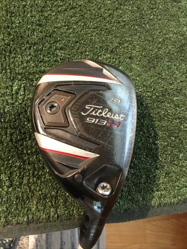 Titleist 913H 19* 3 Hybrid Stiff Motore Speeder HB 8.8 Tour Spec Graphite Shaft