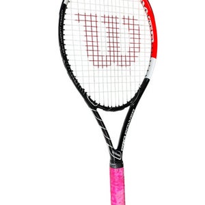 Used Wilson PRO POWER Adult Tennis Racquet Black 4 1/2" 11833-S000164169