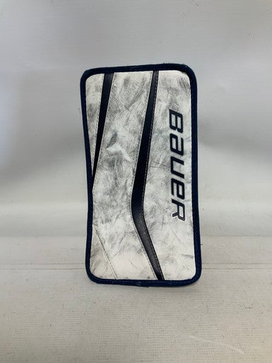 Used Bauer REACTOR 5000 Junior Goalie Blocker White 11823-S000032572