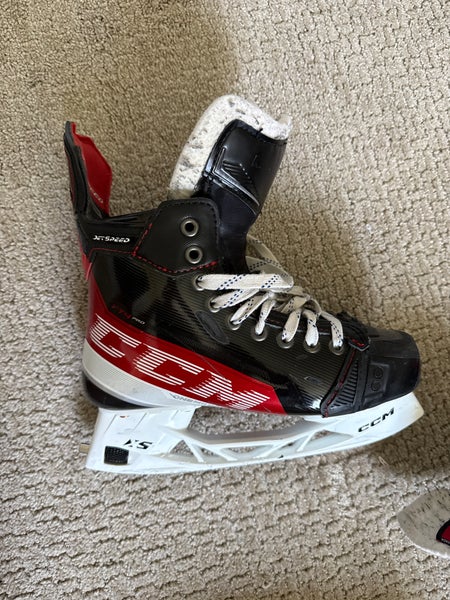 Used One Season Ccm Skates Size 5