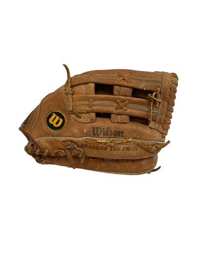 Used Wilson A9804 BB/SB Glove RH Throw Brown 13" 11692-S000138084