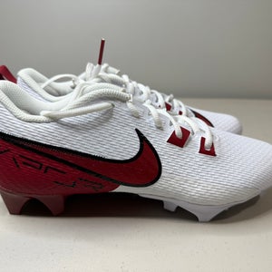 Size 9 Men’s Nike Vapor Edge Speed 360 2 White Crimson Red Football