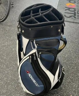 Used Adams Golf IDEA Mens Cart Bag Black 11849-S000025720