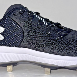 Under Armour Glyde 2 MT LE Womens Size 7.5 Black Softball Cleats Metal Athletic