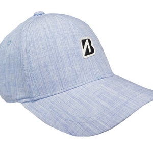 NEW Bridgestone Golf Mini Patch Light Blue Adjustable Golf Hat/Cap