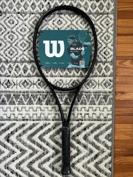 NEW V9 RELEASE! Wilson Blade 98 v9 Noir (All-Black Edition) - 16x19 - 4 3/8