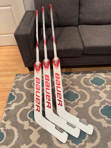 Senior Bauer Hyperlite 2 Regular Goalie Stick 25" Paddle (New)