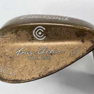 Cleveland 588 Beryllium Copper Wedge 60* Wedge Steel Mens RH