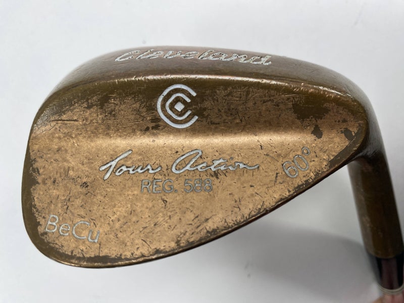 Cleveland 588 Beryllium Copper Wedge 60* Wedge Steel Mens RH