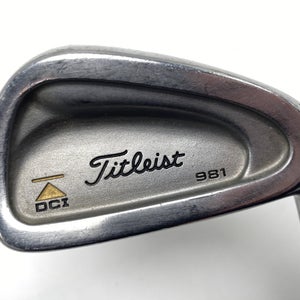 Titleist DCI 981 Single 2 Iron True Temper Dynamic Gold Sensicore Stiff Steel RH