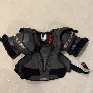 Senior Large CCM RBZ Shoulder Pads Pro Stock (Used)