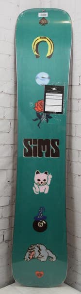 Sims Mystery Lunch Snowboard 157 cm All Mountain Twin New 2025