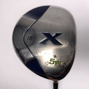 Callaway X 5 Fairway Wood 18* Fujikura E Fit-On 150 Stiff Graphite Mens RH