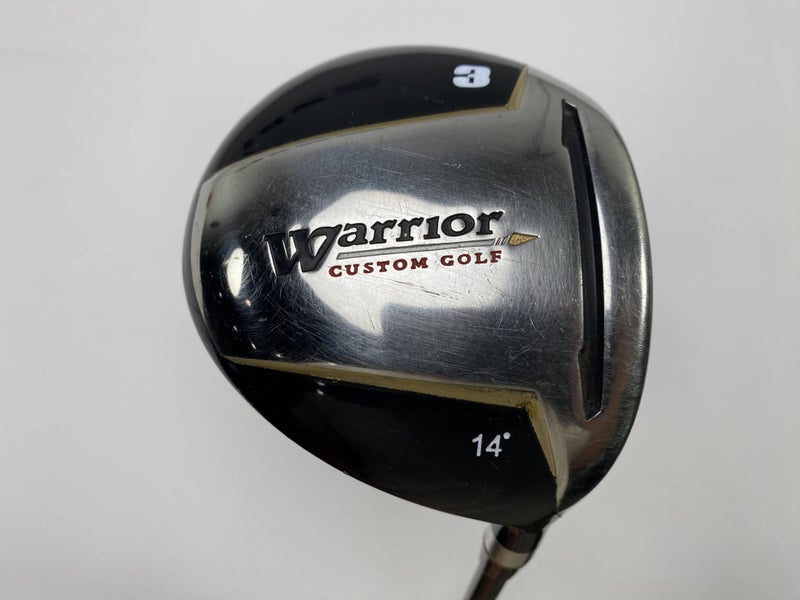 Warrior Custom Golf 3 Fairway Wood 14* True Launch Regular Graphite Mens RH