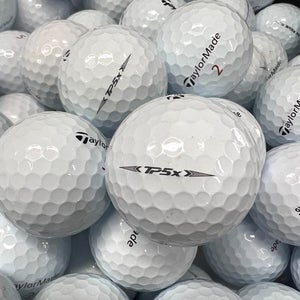 24 Near Mint White TaylorMade TP5X..... AAAA Used Golf Balls