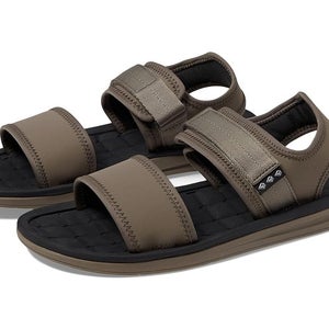 Volcom V.Co Draft Sport Sandals Men's US 9 Khaki Comfort Foam Footbed PQ517