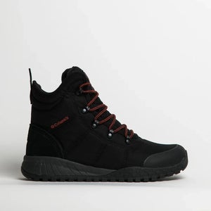 Columbia Fairbanks Boot Men's 12 Black Omni-Heat Waterproof Hiking Shoes PQ524