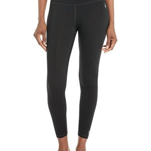 Smartwool Classic Merino Base Layer Bottoms Women's Large Black Mid-Rise QLW538