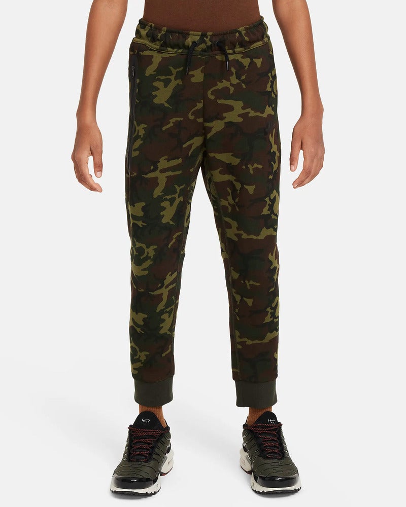 green camo tech fleece