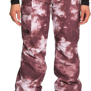 The North Face Freedom NF0A5ACY9P1 Snow Pants Women's Large Ginger Tie Dye BYB6